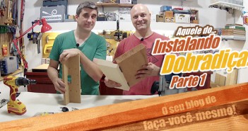 Como instalar porta com gabarito de dobradiça – Parte 1 – Empoeirados