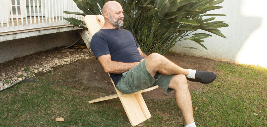 Cadeira Viking Pesca e Camping: Fácil de fazer, confortável e muito prática