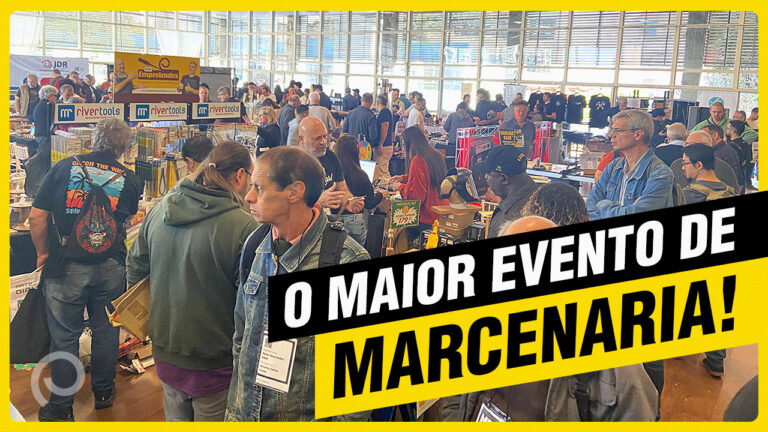 Estivemos na 5ª Mega Feira do Hobbismo! O maior evento de Marcenaria do Brasil.