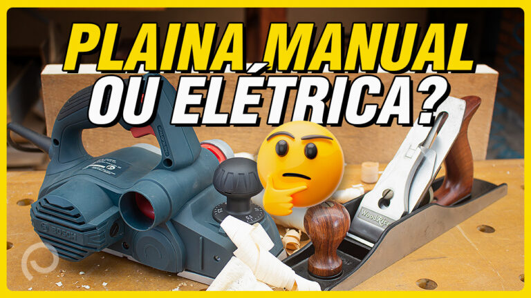 Plaina Manual ou Elétrica? Descubra Qual é a Ideal para Sua Marcenaria