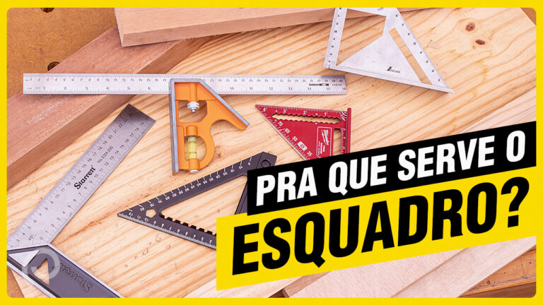 Esquadro: a base da precisão na marcenaria