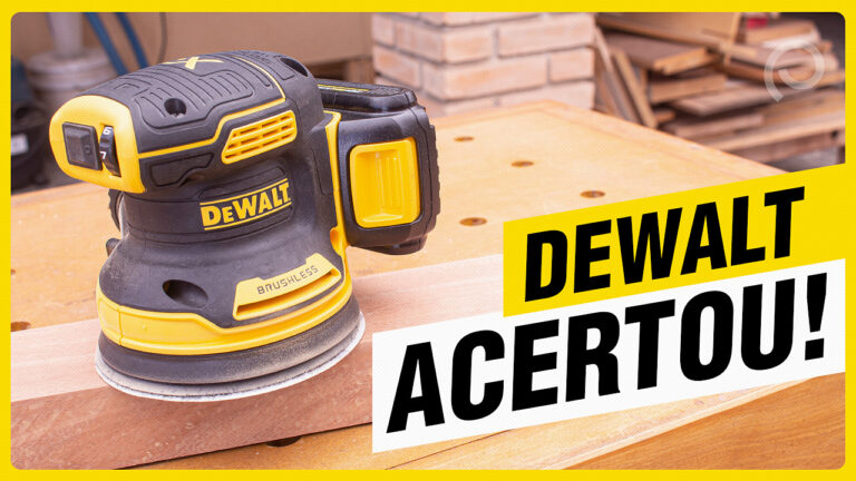 Lixadeira DeWalt DCW210: Review Completo dos Empoeirados