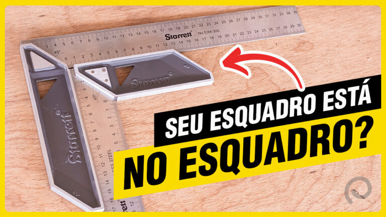 O seu esquadro está no esquadro?