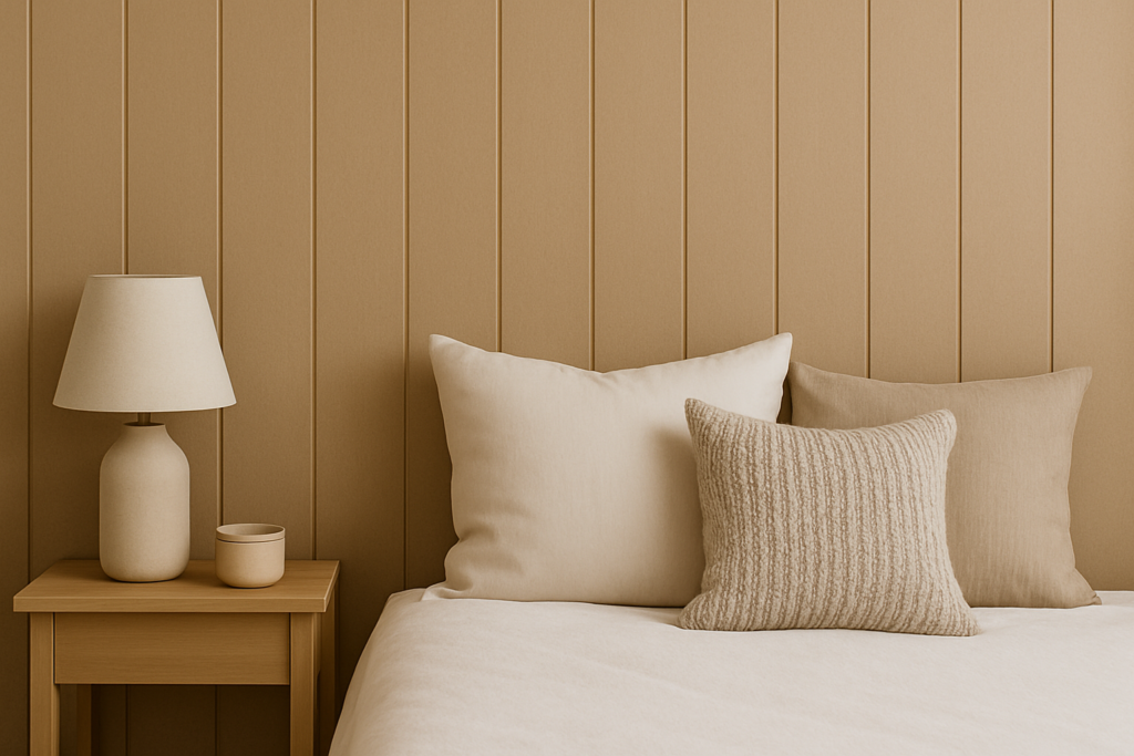 Exemplo de Shiplap pintado