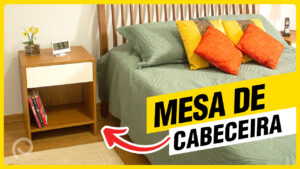 Mesa de Cabeceira Clean em Freijó Imperial – Projeto Completo Passo a Passo