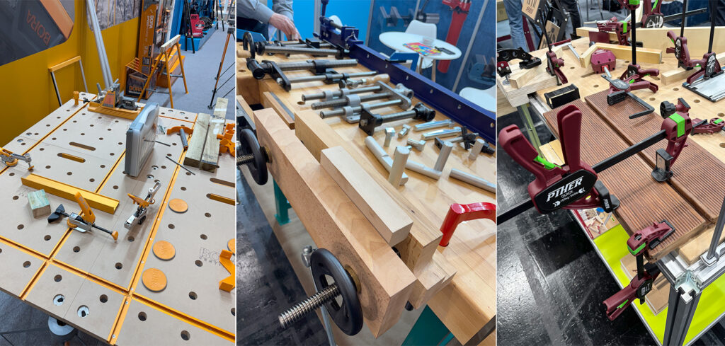 Muitas ferramentas e acessórios que pudemos ver e testar na prática na EISENWARENMESSE!