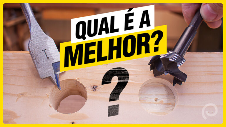 Broca Chata ou Broca Forstner: Qual a Diferença e Quando Usar Cada Uma?