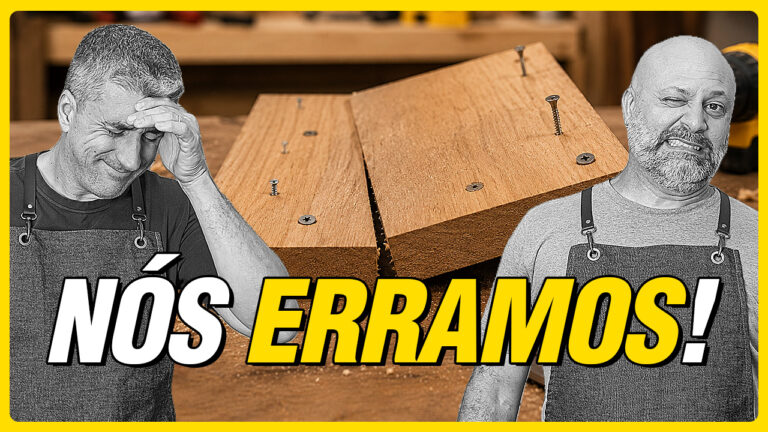 10 erros que todo iniciante na marcenaria comete (e como evitar cada um deles)