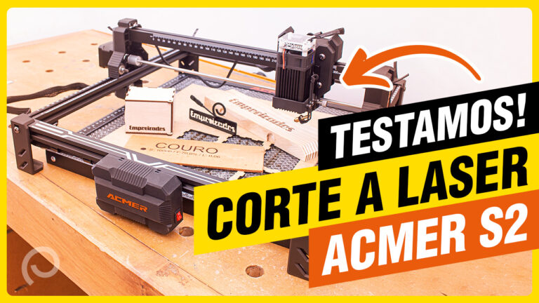 Gravadora a Laser ACMER S2: Review Completo e Testes