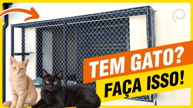 Como Fazer um Gatil de Janela | Fácil, Seguro e Bonito!